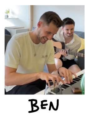 Polaroid of Ben