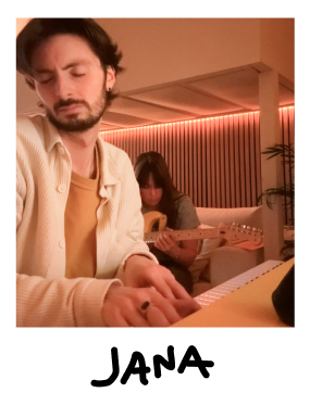 Polaroid of Jana